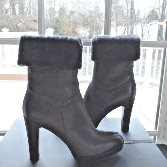 Alberto Fermani Leather Ankle Boots NIB 9.5 ITALY - Picture 5 of 8